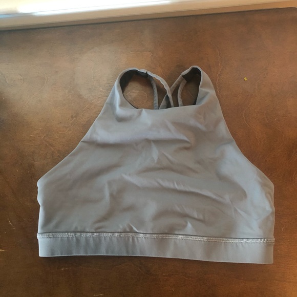 lululemon athletica Tops - LIKE NEW lululemon grey high neck energy bra